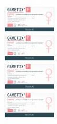Gametix F Fertilité 30 Sachets Lot de 4 - Lot 4 x 30 sachets de 5 g