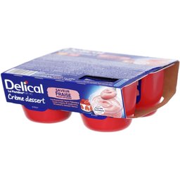 Delical Crème Dessert La Floridine® HP HC fraise