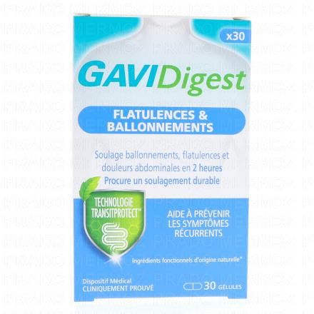 Flatulences et ballonnements x30 gélules