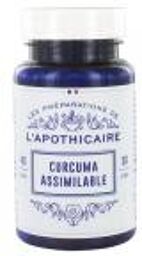 Les Préparations de l'Apothicaire Curcuma Assimilable 40 Gélules - Flacon 40 Gélules