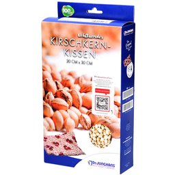 Axamed Coussin Noyaux Cerises 20 cm x 30 cm