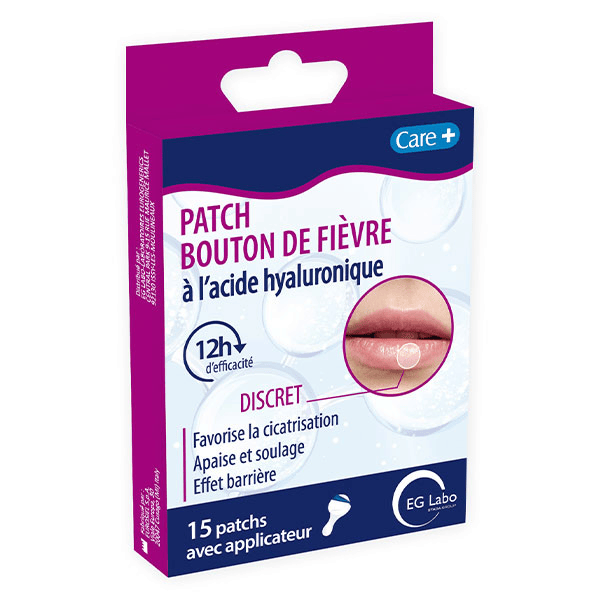 + Patch bouton de fièvre - boite de 15 patchs - EG LABO