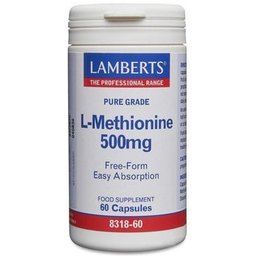 L-metionina 500mg 60 Caps