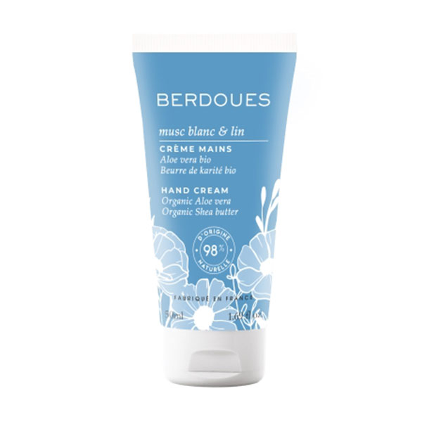 Crème Mains Musc Blanc & Lin 50 ml