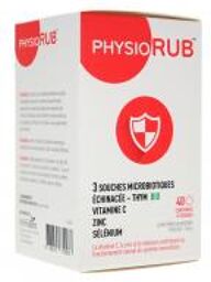 Physiorub 40 Comprimés - Pot 40 comprimés