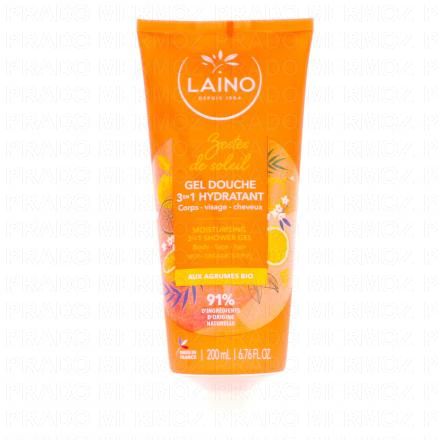 Gel douche aux agrumes bio tube 200ml