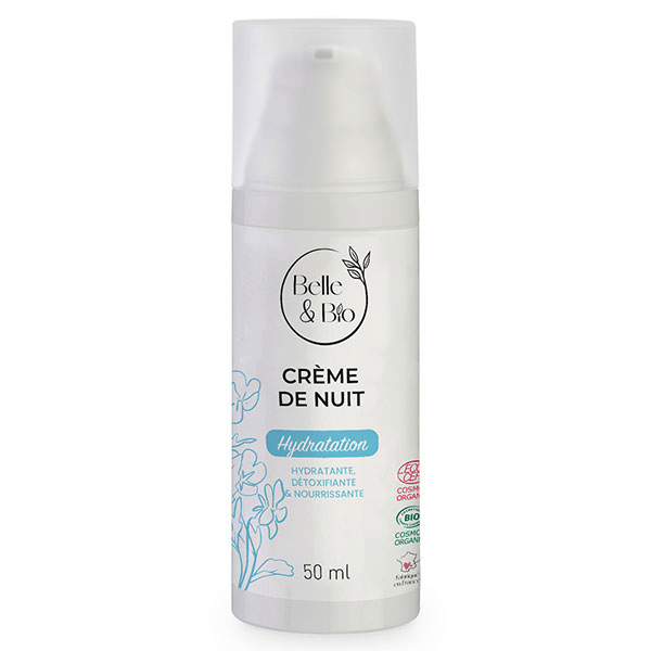 Hydratation Visage Crème de Nuit Bio 50ml