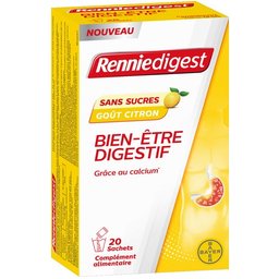 Renniedigest Bien-Être Digestif Citron 20 Sachets
