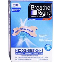 Bandas Nasales Congestion 10uds