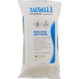 Bien-Être Quotidien Lingettes Nettoyantes 15 uts