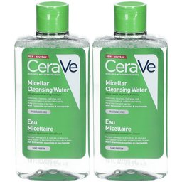 Eau Micellaire Nettoyante Visage et Yeux pour les Peaux Normales à Sèches 295ml