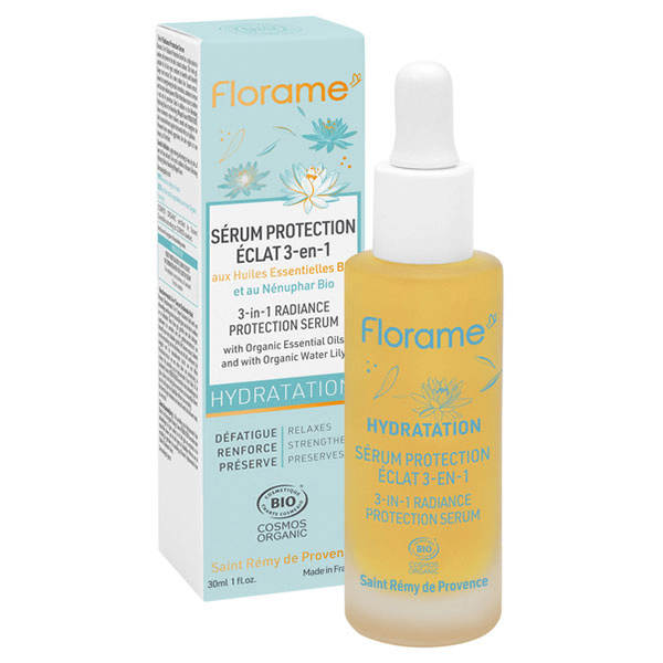 Hydratation Sérum Protection Éclat 3-en-1 Bio 30ml