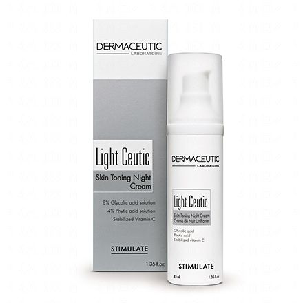 Stimuler - Light Ceutic Crème de nuit unifiante flacon 40ml