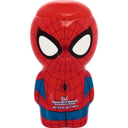 Spiderman Gel Douche Corps Cheveux 2D Enfants 400ml