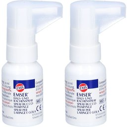 EMS Emser® spray pour la gorge et le pharynx au sel naturel