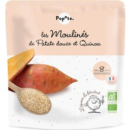 Les Moulinés de Patate Douce et Quinoa +8M Bio 180 g