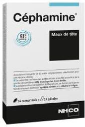 Céphamine 14 Comprimés + 14 Gélules - Boîte 14 Comprimés + 14 Gélules