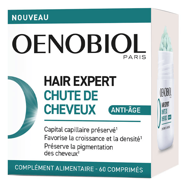 Hair Expert Chute de cheveux Anti-Âge 60 comprimés