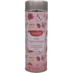 Silver Tin Infusion Fraise Champagne 100g
