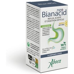 Aboca Gastro-intestinale Neobianacid Reflux Acidité & Digestion Difficile Goût Citron