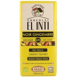 Chocolat Gingembre 63% 100g