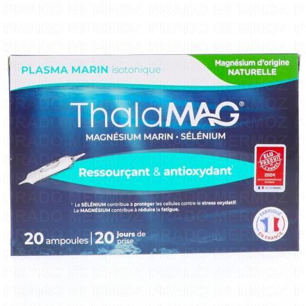 Thalamag Ressourçant et antioxydant 20 ampoules
