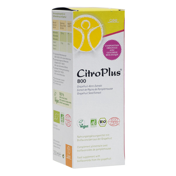 CitroPlus 800 Extrait de Pépins de Pamplemousse 250ml