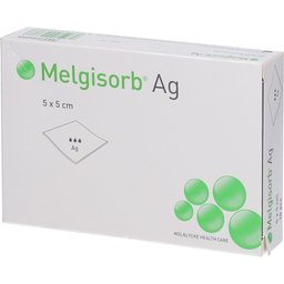 Melgisorb® Ag Pansements alginate antimicrobiens 5 x 5 cm