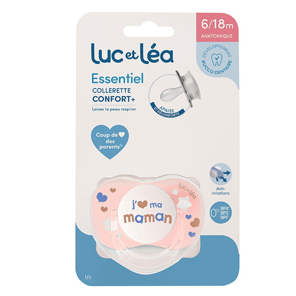 Sucette essentiel j'aime Maman  6-18M