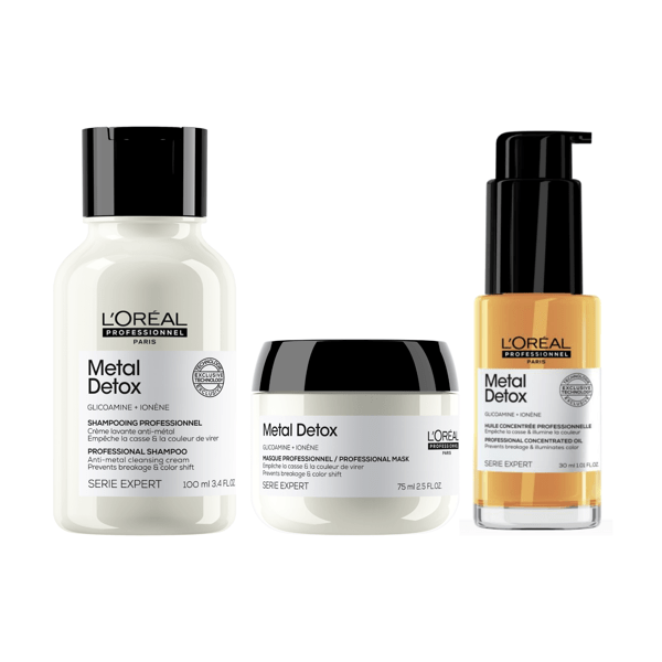 Série Expert Metal Detox Kit Minis Trio