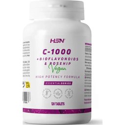 Vitamina C 1000mg + Bioflavonoides + Rosa Mosqueta 120comp