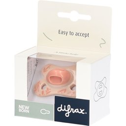 Sucette Nouveau-né Natural Fit – Pour Prématurés et Bébés 0M+ – Feuilles rose