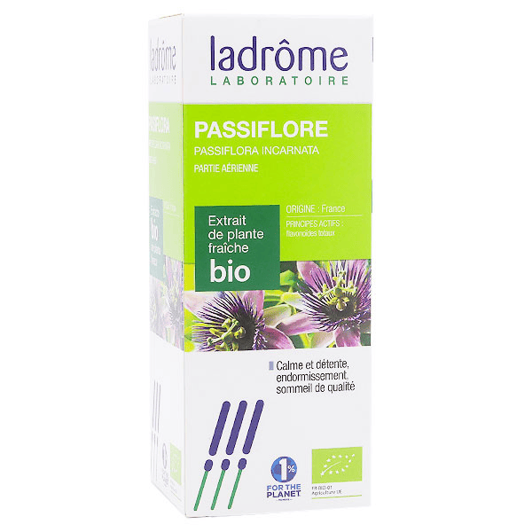 Extraits de Plantes Fraîches Passiflore Bio 100ml
