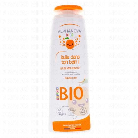 Kids - Bulle dans ton bain ! Bain moussant Abricot et Aloe Vera Bio 250ml