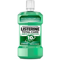 Listerine Total Care Dents et Gencives – Bain de Bouche Menthe Fraîche