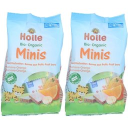 Minis Barres aux fruits Banane-Orange bio