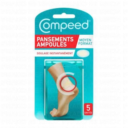 Pansements ampoules moyen format boîte de 5