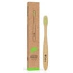 Brosse Dents Bambou Enfants Vert 1ut