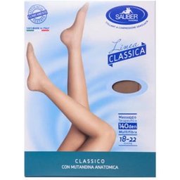 Bas Bout Ouvert 140D Lisse Neutre Taille 2 1 Paire