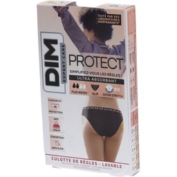 Protect Culotte de règles Lavable - Slip - Coton bio - Flux Moyen - 36/38