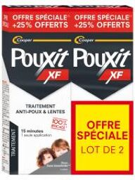 XF Traitement Anti-Poux & Lentes Lot de 2 x 250 ml - Lot 2 x 250 ml