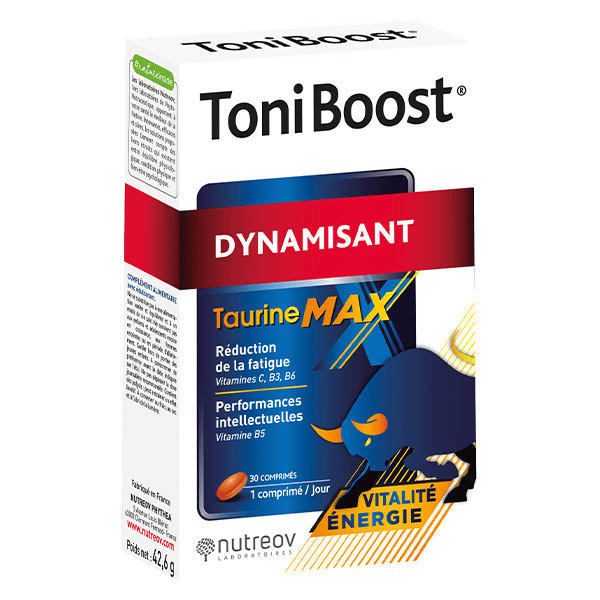 Toniboost Taurine Max 30 comprimés