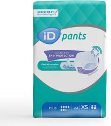 ID Pants Plus XS - 4 paquets de 14 protections