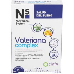 Ns Valériane Complexe Comprimés Conditionnement 15 Comprimés 2 U