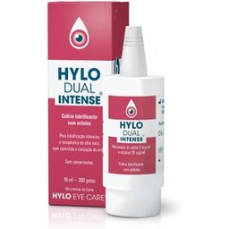 Dual Intense Colírio Lubrificante Olhos Secos 10ml