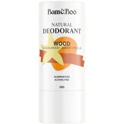Bam&Boo Desodorante Natural Wood Sándalo Ámbar Vainilla 55g