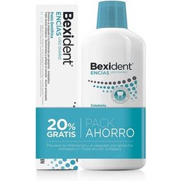 Pack Bexident Gommes Triclosan Dentifrice 125ml + Gommes Triclosan Bain de bouche 500ml