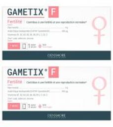 Gametix F Fertilité 30 Sachets Lot de 2 - Lot 2 x 30 sachets de 5 g