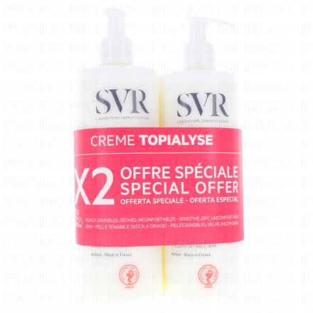 Topialyse - Crème Nourrissante Apaisante 48H lot de 2x400ml