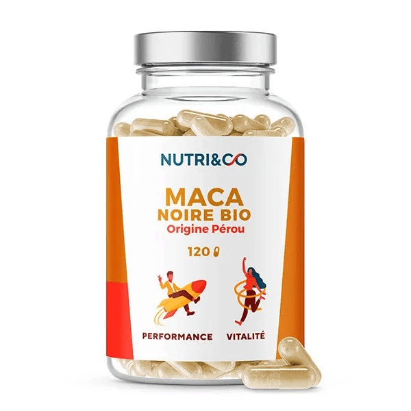 Nutri&Co Maca Noire Bio 120 gélules